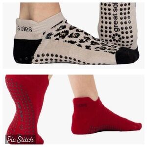 Great Soles Pilates Grip Socks - 2 pairs